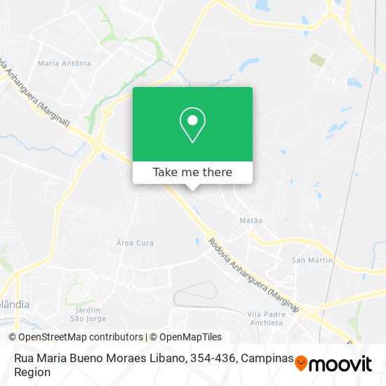 Rua Maria Bueno Moraes Libano, 354-436 map