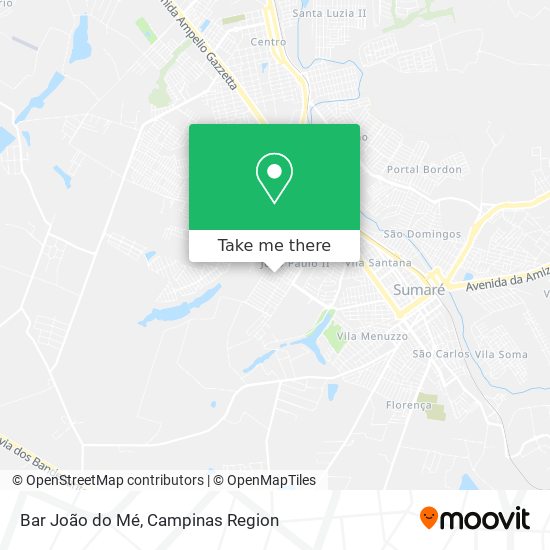 Bar João do Mé map
