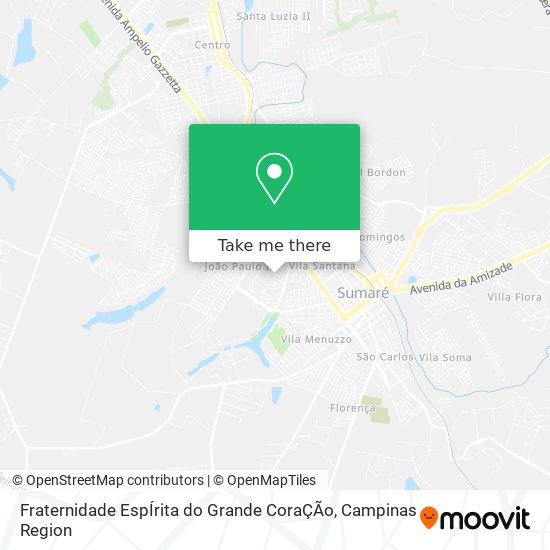 Fraternidade EspÍrita do Grande CoraÇÃo map