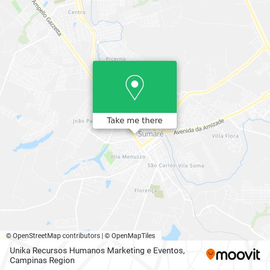 Unika Recursos Humanos Marketing e Eventos map