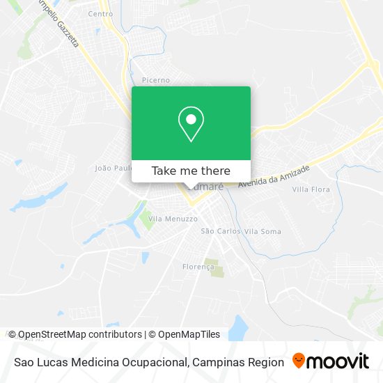 Sao Lucas Medicina Ocupacional map