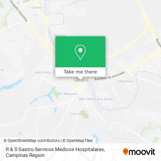 R & S Gastro Servicos Medicos Hospitalares map