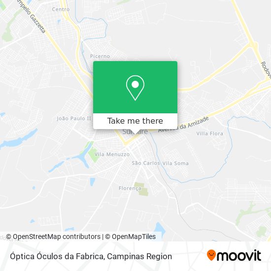 Óptica Óculos da Fabrica map