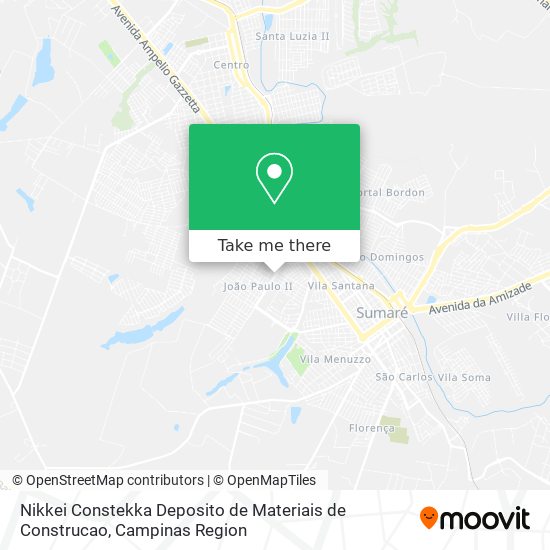 Nikkei Constekka Deposito de Materiais de Construcao map