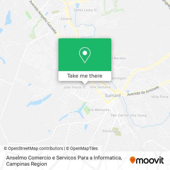 Anselmo Comercio e Servicos Para a Informatica map