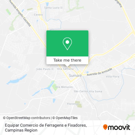 Equipar Comercio de Ferragens e Fixadores map