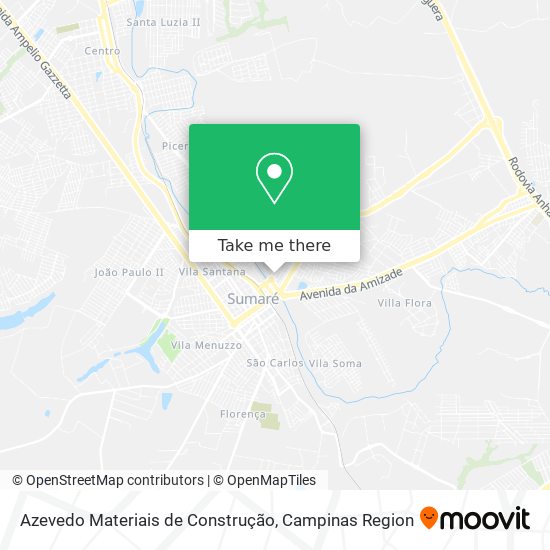 Azevedo Materiais de Construção map