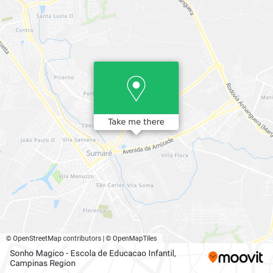 Sonho Magico - Escola de Educacao Infantil map