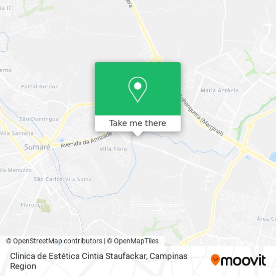 Clinica de Estética Cintia Staufackar map
