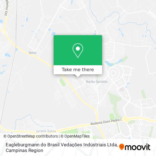 Eagleburgmann do Brasil Vedações Indústriais Ltda map