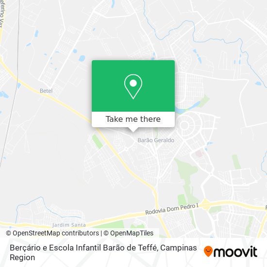 Berçário e Escola Infantil Barão de Teffé map