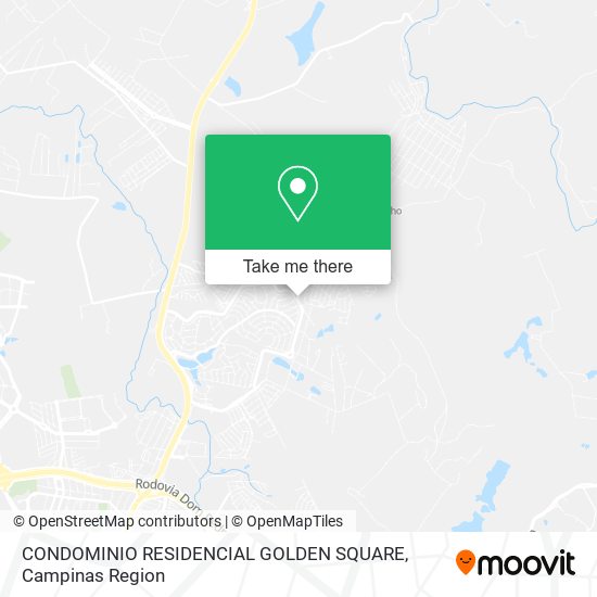 Mapa CONDOMINIO RESIDENCIAL GOLDEN SQUARE