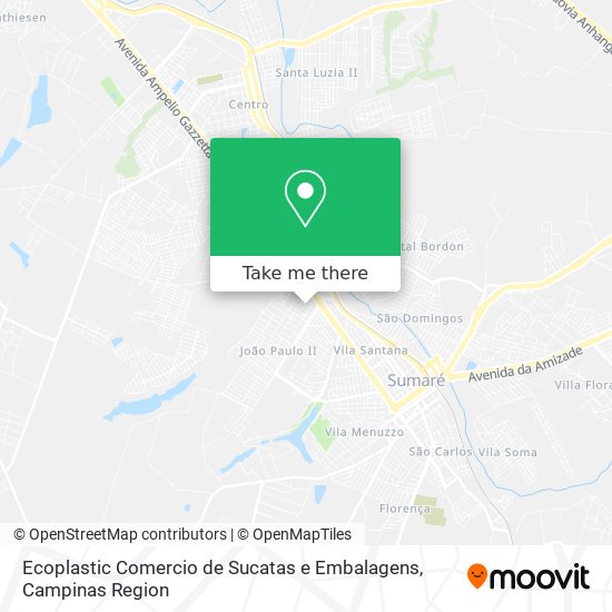 Ecoplastic Comercio de Sucatas e Embalagens map