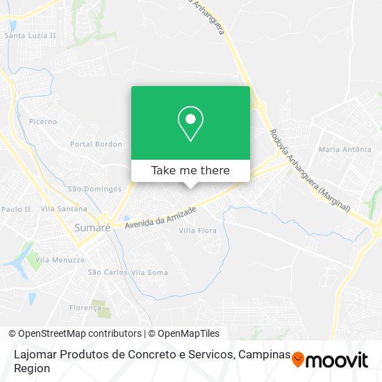Lajomar Produtos de Concreto e Servicos map