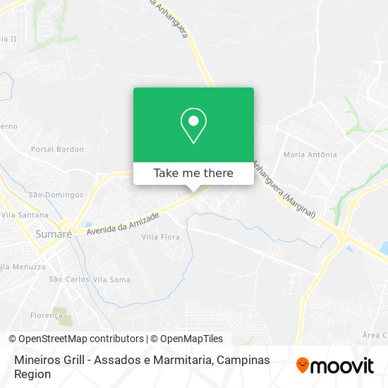 Mineiros Grill - Assados e Marmitaria map