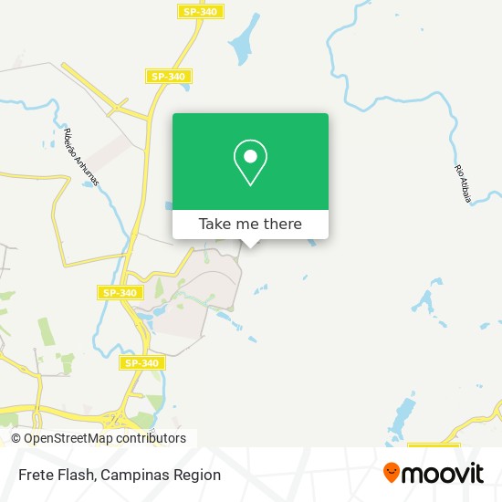 Frete Flash map