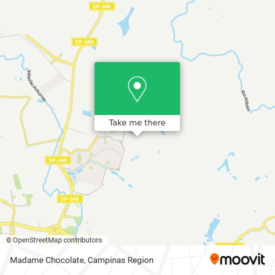 Mapa Madame Chocolate