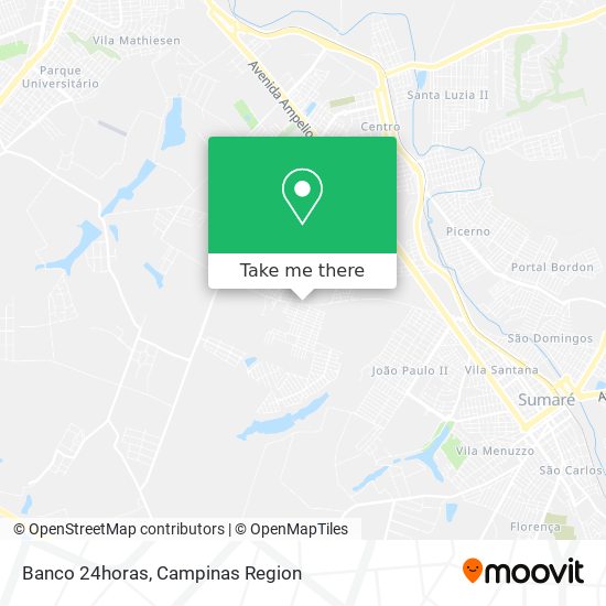 Banco 24horas map