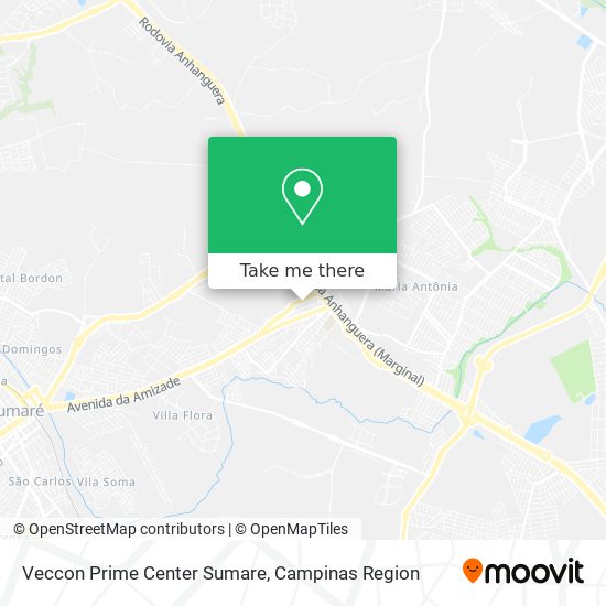 Mapa Veccon Prime Center Sumare