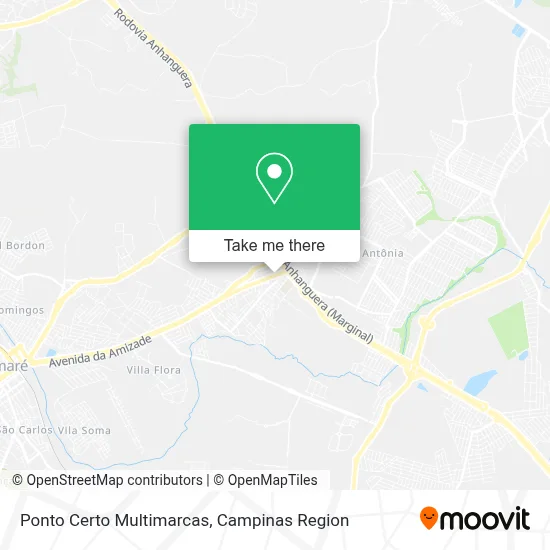Ponto Certo Multimarcas map