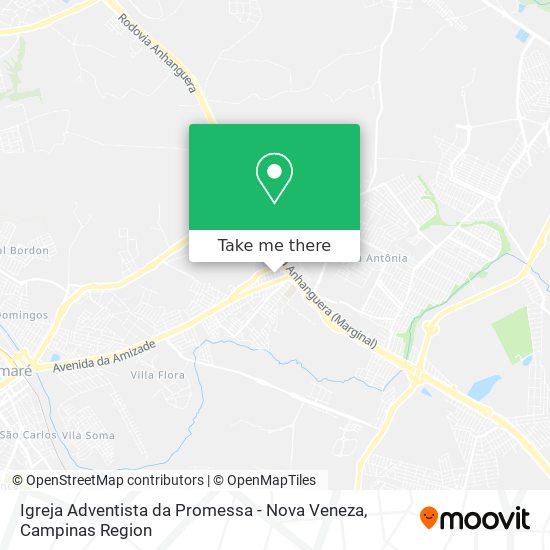 Igreja Adventista da Promessa - Nova Veneza map