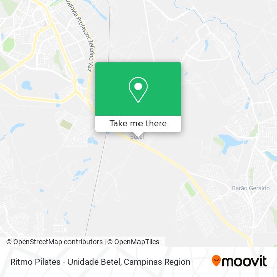 Ritmo Pilates - Unidade Betel map