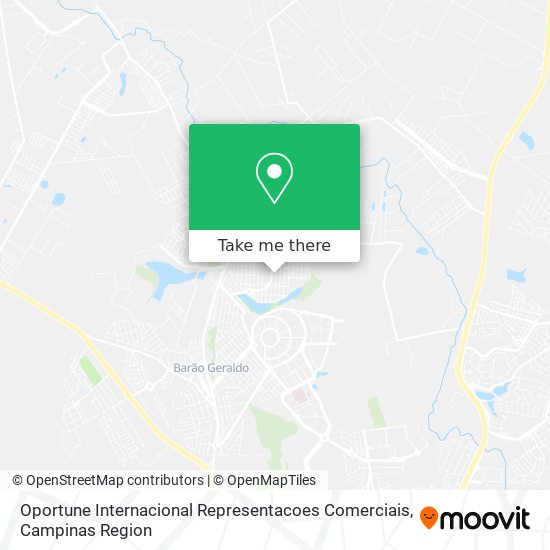 Oportune Internacional Representacoes Comerciais map