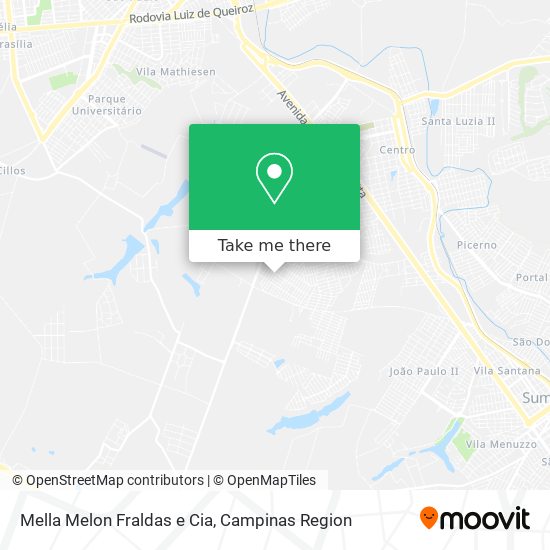 Mella Melon Fraldas e Cia map