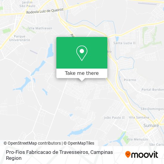 Pro-Fios Fabricacao de Travesseiros map