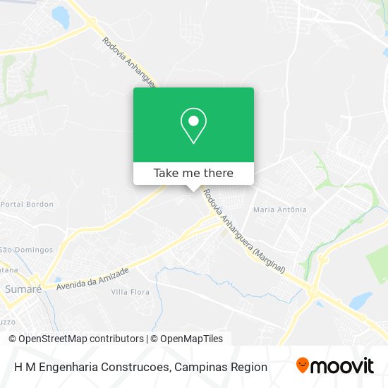 H M Engenharia Construcoes map