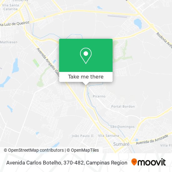 Avenida Carlos Botelho, 370-482 map