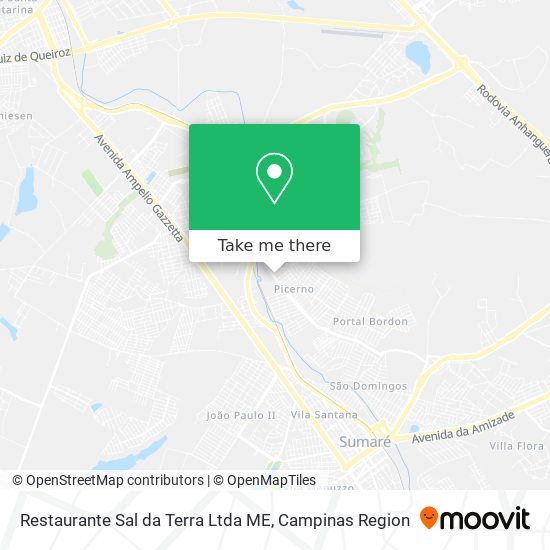 Restaurante Sal da Terra Ltda ME map