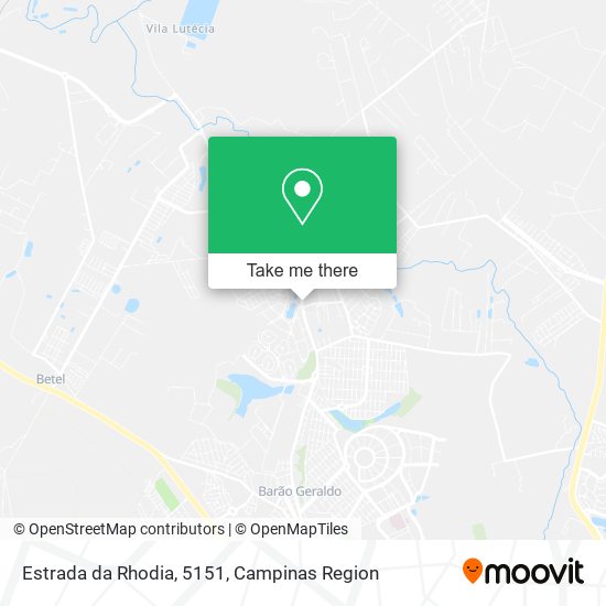 Estrada da Rhodia, 5151 map