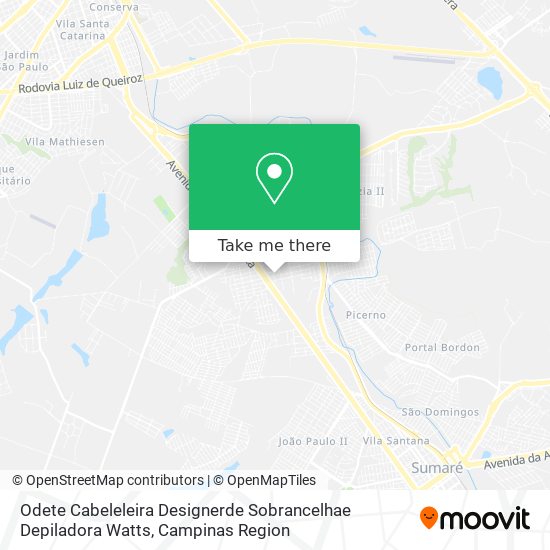 Odete Cabeleleira Designerde Sobrancelhae Depiladora Watts map