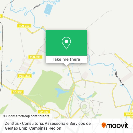 Zenttus - Consultoria, Assessoria e Servicos de Gestao Emp map