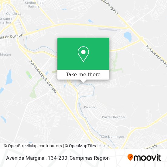 Avenida Marginal, 134-200 map