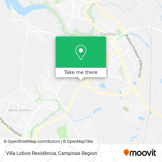 Villa Lobos Residência map