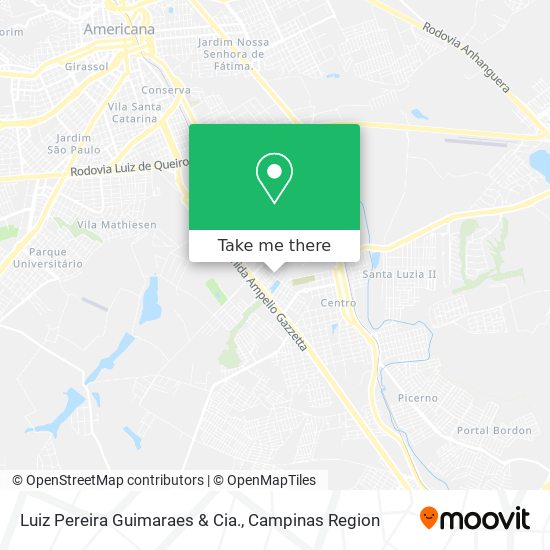 Luiz Pereira Guimaraes & Cia. map