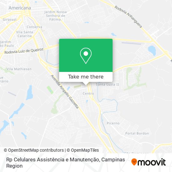 Rp Celulares Assistência e Manutenção map