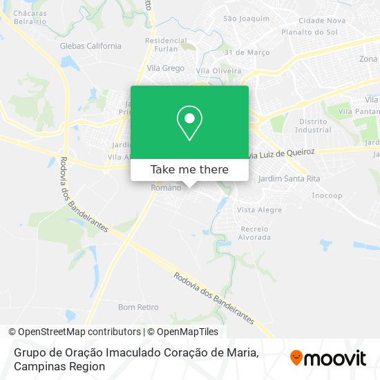 Grupo de Oração Imaculado Coração de Maria map