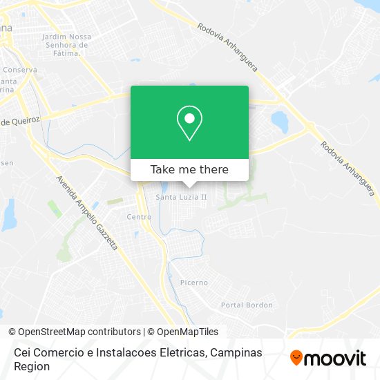 Cei Comercio e Instalacoes Eletricas map
