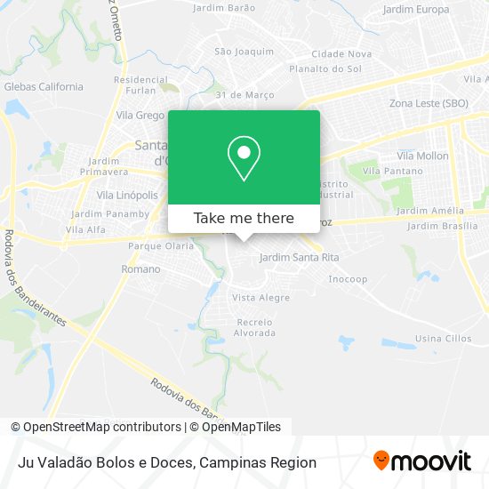 Ju Valadão Bolos e Doces map