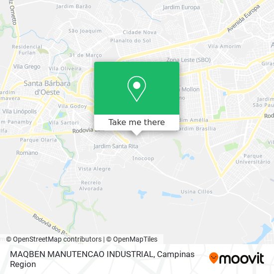 MAQBEN MANUTENCAO INDUSTRIAL map
