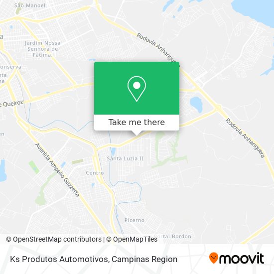 Ks Produtos Automotivos map