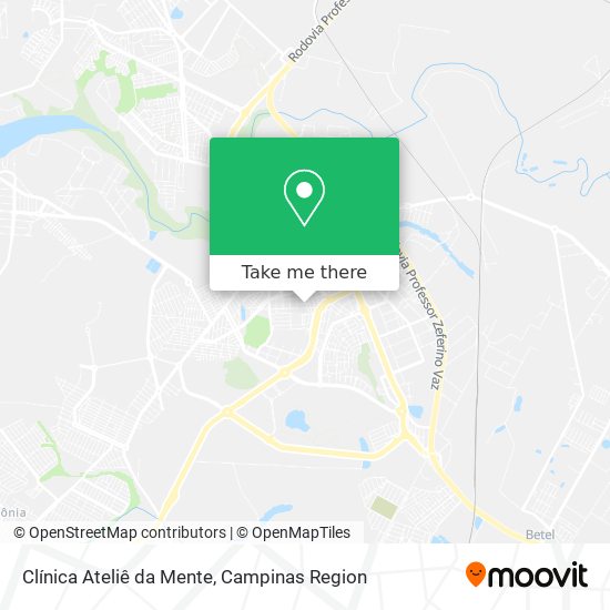 Clínica Ateliê da Mente map