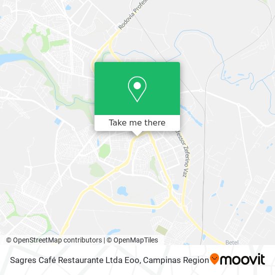 Sagres Café Restaurante Ltda Eoo map