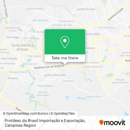 Mapa Protdesc do Brasil Importação e Exportação