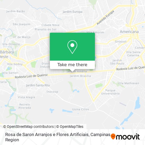 Rosa de Saron Arranjos e Flores Artificiais map