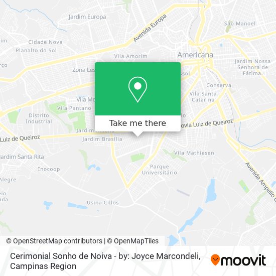 Cerimonial Sonho de Noiva - by: Joyce Marcondeli map