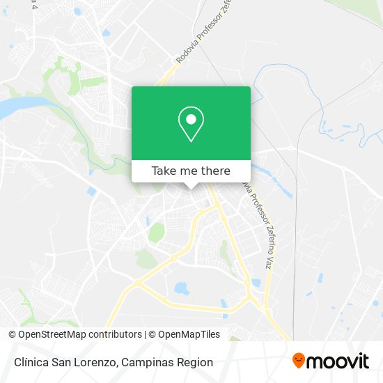 Clínica San Lorenzo map